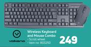 Volkano Wireless Keyboard & Mouse Combo