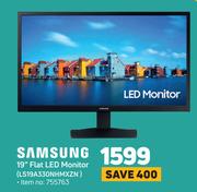 Samsung 19" Flat LED Monitor LS19A330NHMXZN