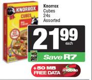 Knorrox Cubes Assorted-24s
