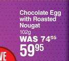 Sally Williams Chocolate Egg With Roasted Nougat-102g