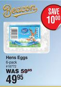 Beacon Hens Eggs 18772-6's Pack