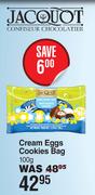 Jacquot Cream Eggs Cookies Bag-100g