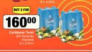 Caribbean Twist (All Variants) Handies-For 2 x 6 x 275ml