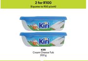 Kiri Cream Cheese Tub-For 2 x 200g