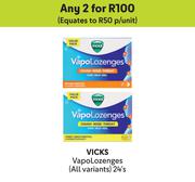 Vicks Vapo Lozenges (All Variants)-For Any 2 x 24's