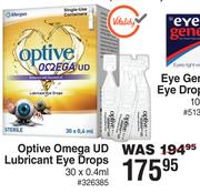 Optive Omega UD Lubricant Eye Drops-30 x 0.4ml