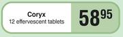 Coryx 12 Effervescent Tablets