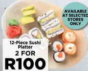 12 Piece Sushi Platter-For 2