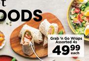 Grab n Go Wraps Assorted-4s Each