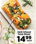 Herb Infused Soup Bread-Each 