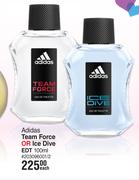 Adidas Team Force Or Ice Dive EDT-100ml Each