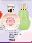 Jeanne Arthes French Way Of Life EDP Assorted-100ml Each