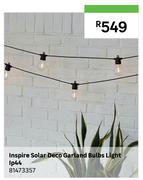 Inspire Solar Deco Garland Bulbs Light IP44 81473357