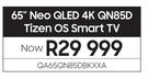 Samsung 65" Neo QLED 4K QN85D Tizen OS Smart TV QA65QN85DBKXXA
