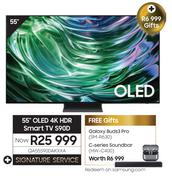 Samsung 55" OLED 4K HDR Smart TV S90D QA55S90DAKXXA