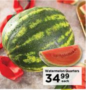 Watermelon Quarters-Each
