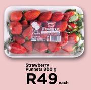 Strawberry Punnets-800g Each