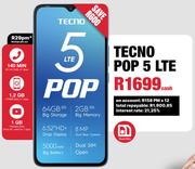 Tecno Pop 5 Lte Smartphone