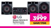 LG Xboom 720W HiFi System CJ45