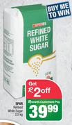 Spar Refined White Sugar-2.5kg