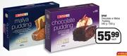 Spar Chocolate Or Malva Pudding-540g/550g Each