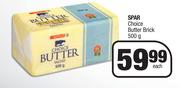 Spar Choice Butter Brick-500g Each