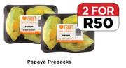 Papaya Prepacks-For 2