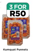 Kumquet Punnets-For 3