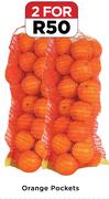 Orange Pockets-For 2