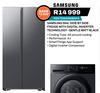 Samsung 564L Side By Side Fridge With Digital Inverter Gentle Matt Black RS57DG4000B4FA