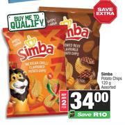 Simba Potato Chips Assorted-For 2 x 120g