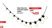 Inspire Sanka IP44 Solar Deco Garland 81473357