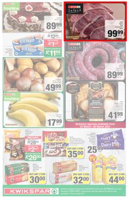 KWIKSPAR EASTERN CAPE : Your One Stop Easter Shop (23 March - 5 April 2021) Valid in Abbotsford, Beacon Isle, Beetlestone, Burt Drive, Butterworth, Cambridge West, Colchester, Dhaysons, East End, page 3