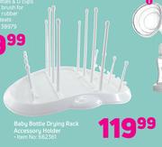 Snookums Baby Bottle Drying Rack Accessory Holder