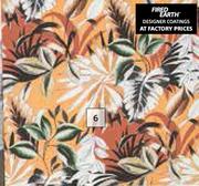 Tropical Leaves Orange Wallpaper 530mm x 10m-Each