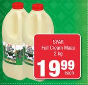 Spar Full Cream Maas-2Kg Each