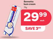 Bennetts Bum Cream-75g
