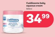 Cuddlesome Baby Aqueous Cream-500ml