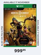 Mortal Kombat Ultimate Game For XBox X