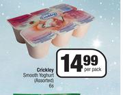 Crickley Smooth Yoghurt (Assorted)-6's Per Pack