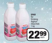 Spar Yo! Drinking Yoghurt (Assorted)-1kg Each
