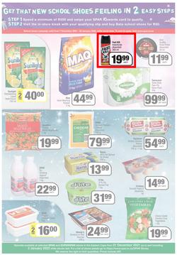 SPAR & SUPERSPAR EASTERN CAPE : We've Got The Christmas You Deserve (21 December 2021 - 2 January 2022) Valid In Spar: Amahlathi, Bedford, Buffalo Flats, Superspar: Butterworth, Daku, Engcobo, Highway, page 3