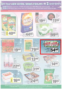 SPAR & SUPERSPAR EASTERN CAPE : We've Got The Christmas You Deserve (21 December 2021 - 2 January 2022) Valid In Spar: Amahlathi, Bedford, Buffalo Flats, Superspar: Butterworth, Daku, Engcobo, Highway, page 3