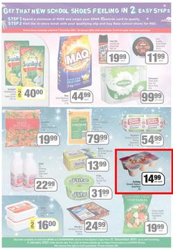 SPAR & SUPERSPAR EASTERN CAPE : We've Got The Christmas You Deserve (21 December 2021 - 2 January 2022) Valid In Spar: Amahlathi, Bedford, Buffalo Flats, Superspar: Butterworth, Daku, Engcobo, Highway, page 3