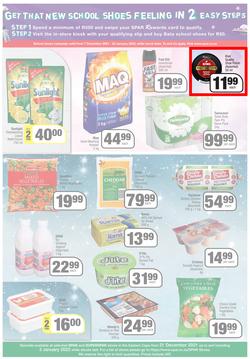 SPAR & SUPERSPAR EASTERN CAPE : We've Got The Christmas You Deserve (21 December 2021 - 2 January 2022) Valid In Spar: Amahlathi, Bedford, Buffalo Flats, Superspar: Butterworth, Daku, Engcobo, Highway, page 3
