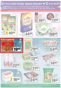 SPAR & SUPERSPAR EASTERN CAPE : We've Got The Christmas You Deserve (21 December 2021 - 2 January 2022) Valid In Spar: Amahlathi, Bedford, Buffalo Flats, Superspar: Butterworth, Daku, Engcobo, Highway, page 3