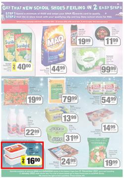 SPAR & SUPERSPAR EASTERN CAPE : We've Got The Christmas You Deserve (21 December 2021 - 2 January 2022) Valid In Spar: Amahlathi, Bedford, Buffalo Flats, Superspar: Butterworth, Daku, Engcobo, Highway, page 3