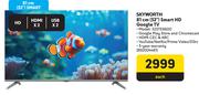 Skyworth 32"(81cm) Smart HD Google TV 32STE6600