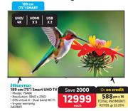 Hisense 75"(189cm) Smart UHD TV 75A6K