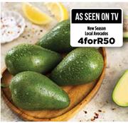 New Season Local Avocados-For 4